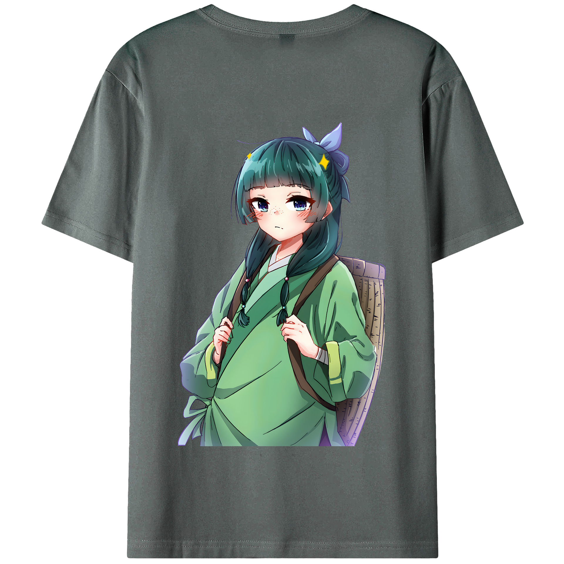 （画像用） 薬屋のひとりごと The Apothecary Diaries 綿100％半袖Tシャツ（背面プリント）